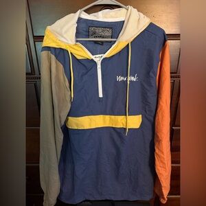 Colorblock Windbreaker Jacket